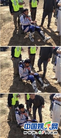 李晨賽車受傷直升機救治 張馨予忙撇清稱毫不知情