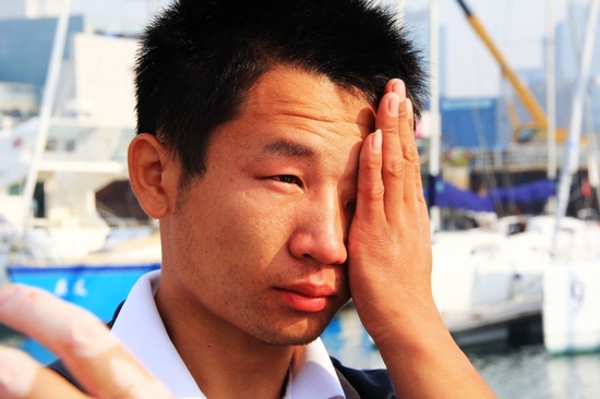 青島獨(dú)臂哥揚(yáng)帆環(huán)游中國海