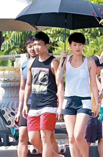 胡杏兒速搭上嫩版黃宗澤 胡杏兒速搭上嫩版黃宗澤
