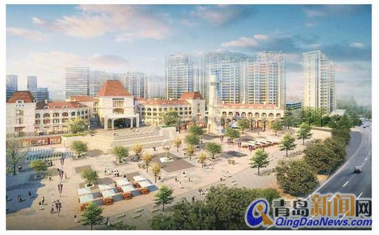 青啤市民廣場(chǎng)