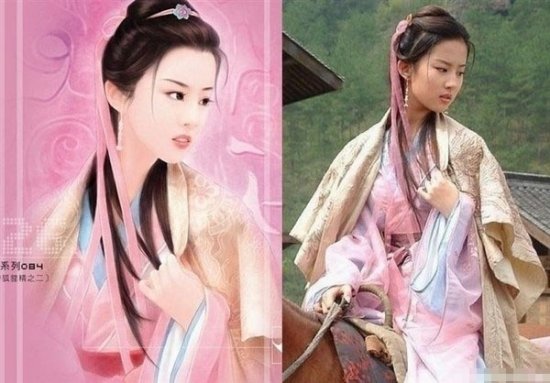 美人如畫(huà)嬌艷欲滴 那些從畫(huà)里走出來(lái)的佳人(組圖)