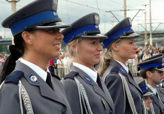 世界女警花 帥氣之美