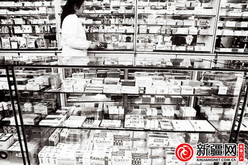 藥店里藥品擺放有講究。(資料圖片)