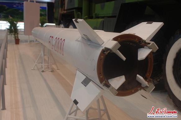 FD-2000導(dǎo)彈尾部特寫。攝影：閆嘉琪