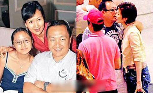 關之琳與陳美琪前夫當街擁吻