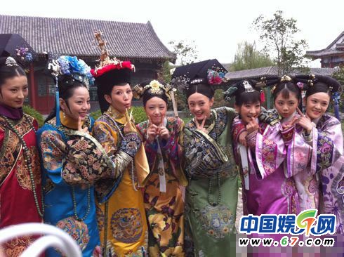 《甄嬛傳》片場(chǎng)照