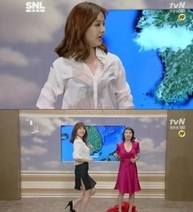 韓國女主播穿肉色衣播報 盤點(diǎn)各國女主播彪悍穿衣
