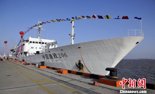 中國最大漁政船首航赴釣魚島海域執(zhí)行護漁維權(quán)任務(wù)