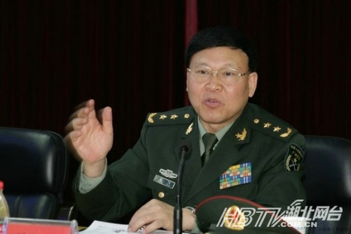 資料圖：新任總政治部主任張陽(yáng)。