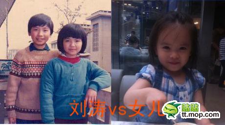 竇靖童復制王菲童年 明星父母和兒女酷似雙胞胎