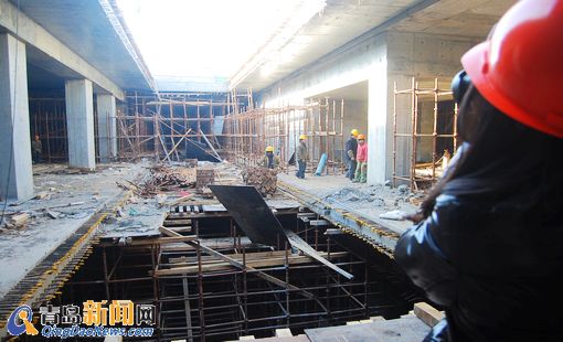 首發(fā):地鐵M3線首個(gè)明挖車站河?xùn)|站完工 最深17米