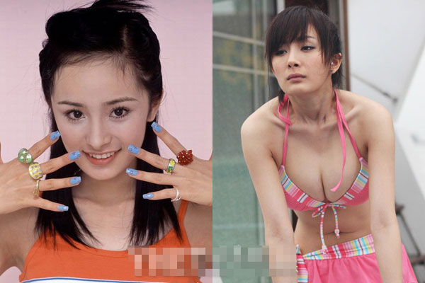 女星模樣越變越糟心:楊冪舍清純要巨乳 蕭薔變塑料臉
