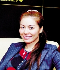左穎，宗申集團(tuán)總裁左宗申的女兒