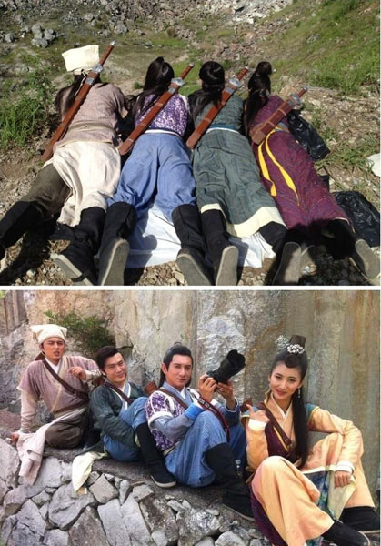 2012熱播劇搞笑花絮照片