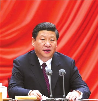 昨天，習近平在中紀委全會上發(fā)表重要講話。新華社發(fā)