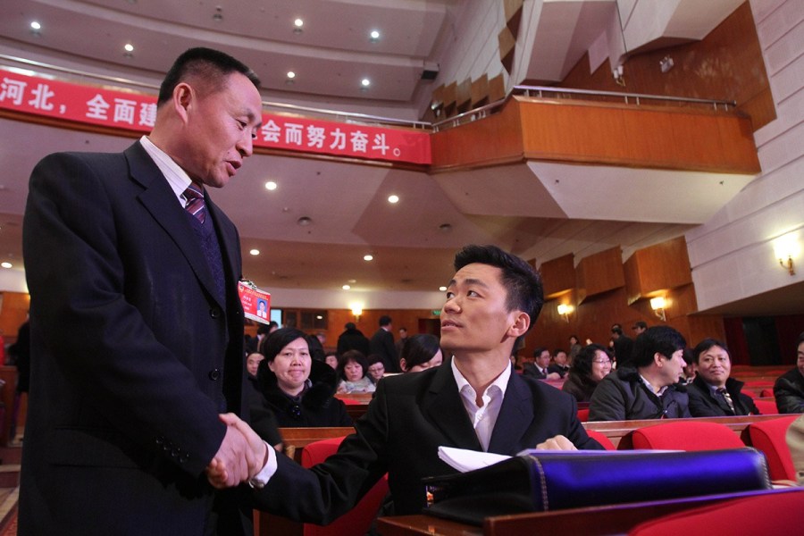 兩會(huì)上的明星委員派頭十足