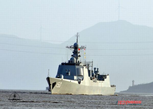 中國(guó)新型導(dǎo)彈驅(qū)逐艦長(zhǎng)春艦入列東海艦隊(duì)