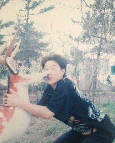 小沈陽曬自己14年前青蔥照。