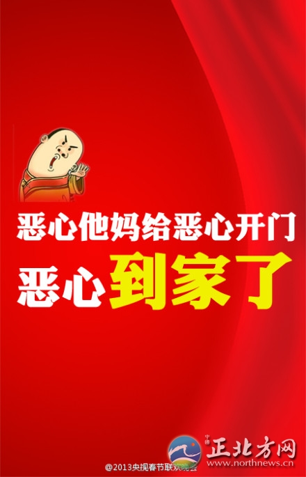2013央視春晚流行語大盤點(diǎn) 爆笑圖走紅