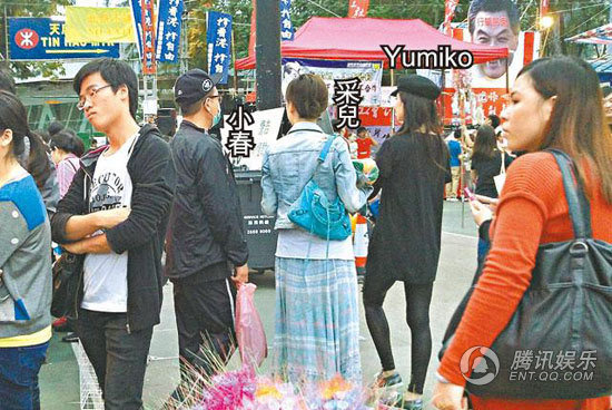應(yīng)采兒挺孕肚約鄭希怡出街 老公陳小春護(hù)駕