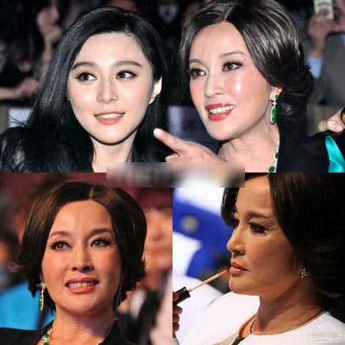 袁姍姍被譽(yù)換臺(tái)神器 昔日清純女星慘變凹凸臉(圖)
