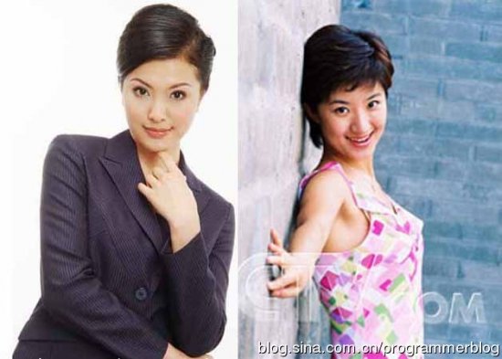 揭央視女主播素顏生活照 周濤李思思臺前臺后差異大