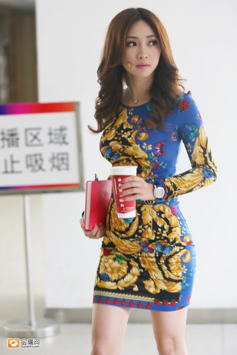 柳巖蝴蝶彩裙盡顯婀娜身姿 僵笑面對(duì)排行榜“0”爭(zhēng)議